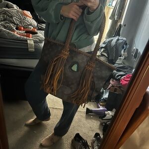 Louis Vuitton bag from the southern gypsy w turquoise sac tote shoulder bag